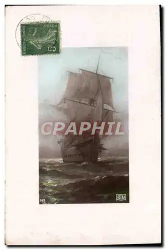 Cartes postales Bateau Voilier