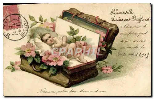 Cartes postales Fantaisie Enfant Bebe Lucienne Chafford