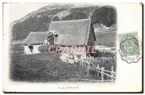 Cartes postales Folklore A la campagne