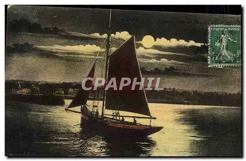 Cartes postales Bateau Cherbourg Pilote rentrant au port