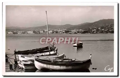 Cartes postales Bateau Ile Ste Marguerite Panorama vers Cannes