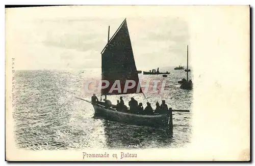 Cartes postales Bateau Promenade en bateau