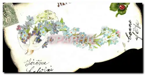 Cartes postales Fantaisie Prenom Marie Louise