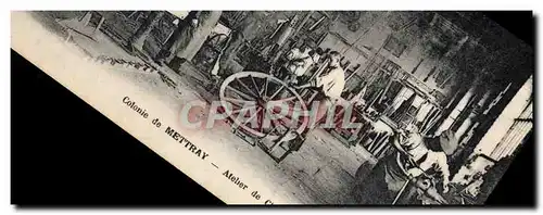 Cartes postales Colonie de Mettray Atelier de charronnage