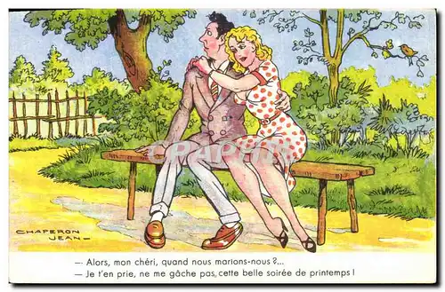 Cartes postales Humour Jean Chaperon