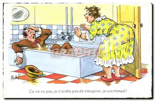 Cartes postales Humour Rap