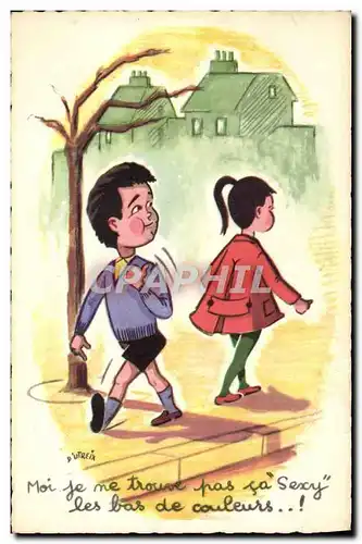 Cartes postales Humour Enfants