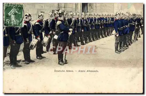 Cartes postales Militaria Armee allemande