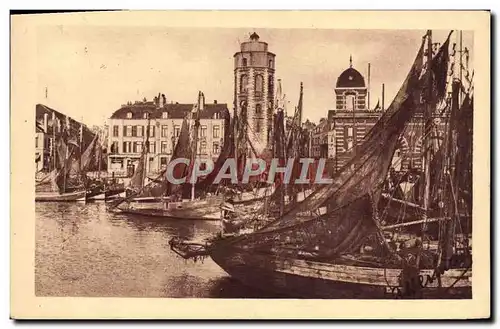 Cartes postales Bateau Dunkerque Le port Tour du Leughenaer