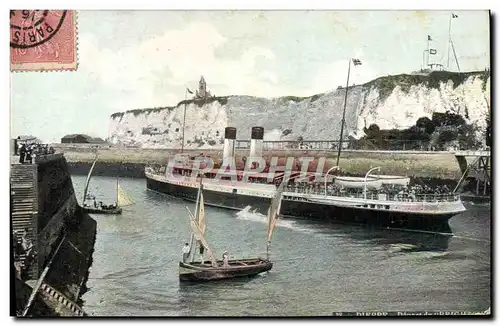 Cartes postales Bateau Dieppe Depart du Brighton