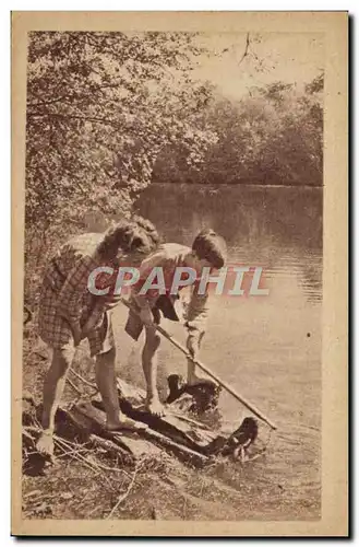 Cartes postales Enfants Entraide Francaise