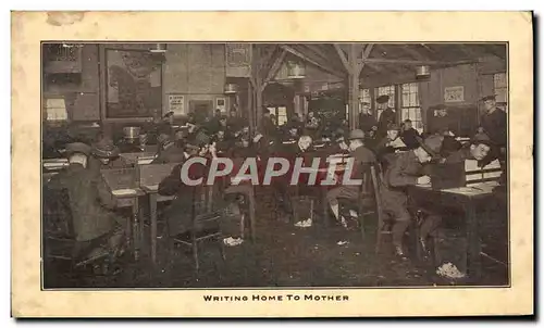 Cartes postales YMCA Writing Home to mother