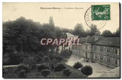 Cartes postales Enfants Mary sur Marne Fondation Borniche