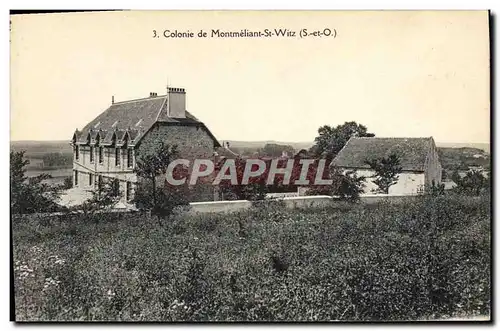 Cartes postales Enfants Colonie de Montmeliant St Witz