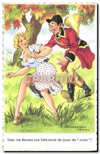 Cartes postales Fantaisie Humour Chasse Chasseur