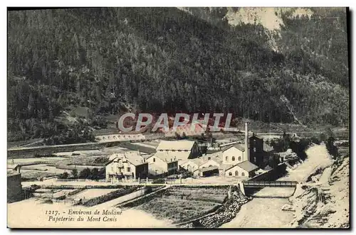 Cartes postales Environs de Modane Papeteries du Mont Cenis