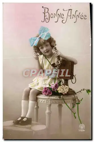 Cartes postales Telephone Enfant