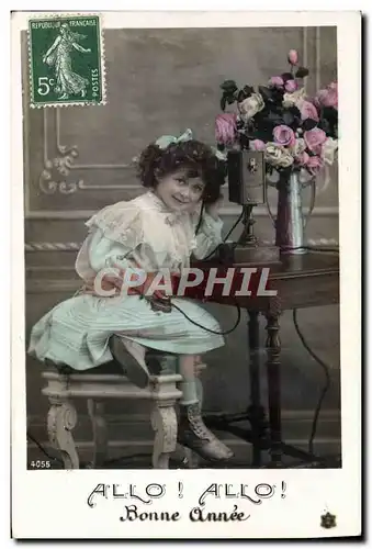 Cartes postales Telephone Enfant