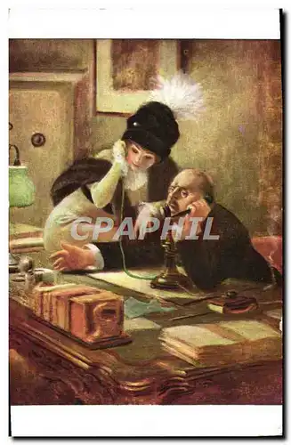 Cartes postales Telephone Guillaume l&#39egerie