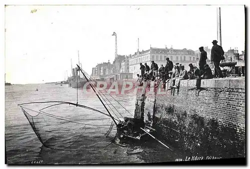 Ansichtskarte AK Bateau Le Havre Pecheur