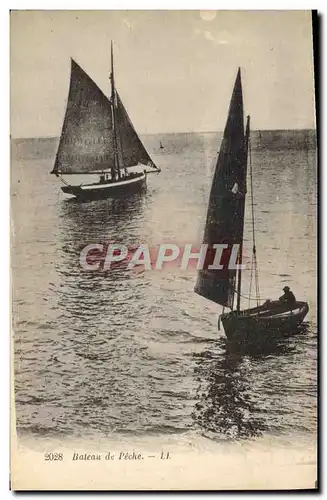 Cartes postales Bateau de peche