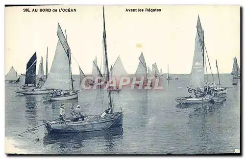 Cartes postales Bateau Avant les regates