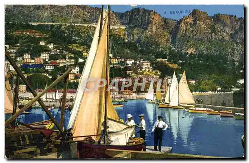 Cartes postales Bateau Beaulieu