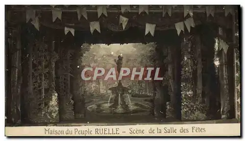 Cartes postales Maison du peuple Scene de la salle des fetes