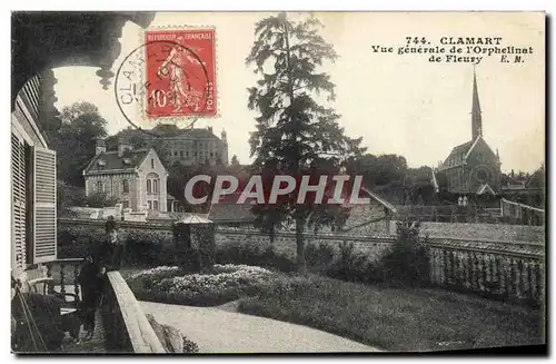 Cartes postales Clamart Vue generale de l&#39orphelinat de Fleury