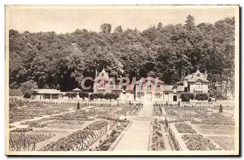 Cartes postales Ecole d&#39horticulture des Pressoirs du Roy Fondation Cognacq Jay La ferme hollandaise et le po