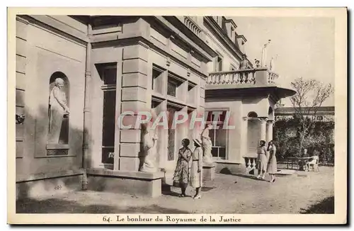 Cartes postales Le bonheur du royaume de la justice