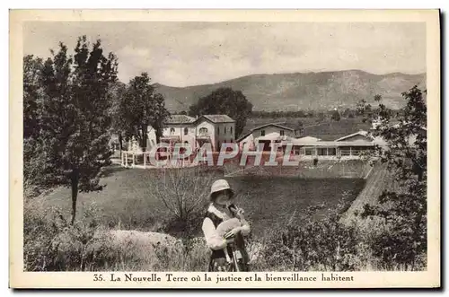 Cartes postales La nouvelle terre ou la justice et la bienvaillance habitent