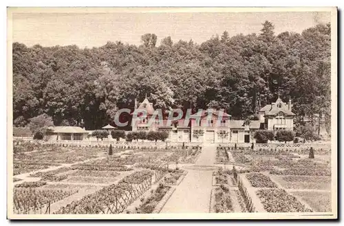 Cartes postales Ecole d&#39horticulture des Pressoirs du Roy Fondation Cognacq Jay La ferme hollandaise et le po