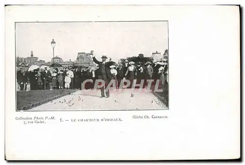 Cartes postales Collection du Photo Rue Cadet Paris Le Charmeur d&#39aoiseaux Tuileries