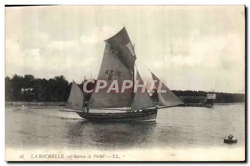 Ansichtskarte AK Bateau Peche La Rochelle