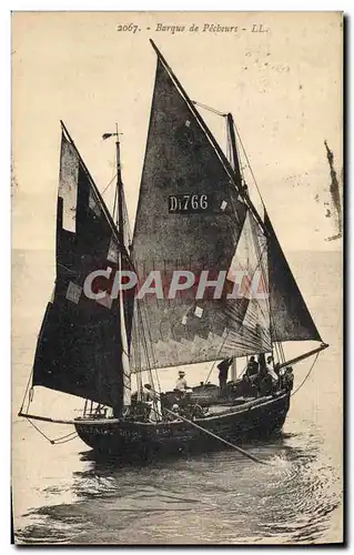 Cartes postales Bateau Peche Barque de pecheurs