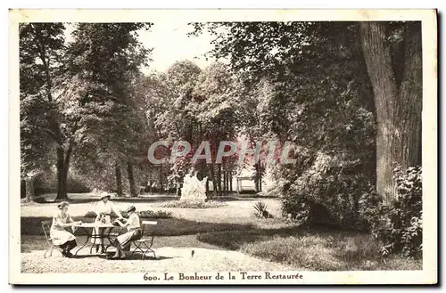 Cartes postales Le bonheur de la terre restauree