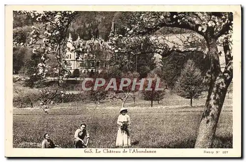 Cartes postales le chateau de l&#39abondance