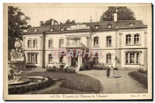 Cartes postales L&#39entree du chateau de l&#39amitie