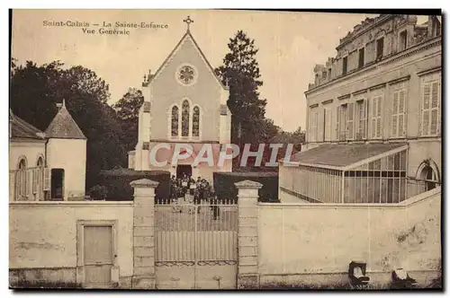 Cartes postales Saint Calais La Sainte Enfance Vue generale