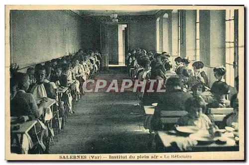 Cartes postales Salernes Institut du plein air Le refectoire