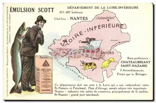 Ansichtskarte AK Emulsion Scott Departement Loire Inferieure Nantes Chateaubriant Saint Nazaire