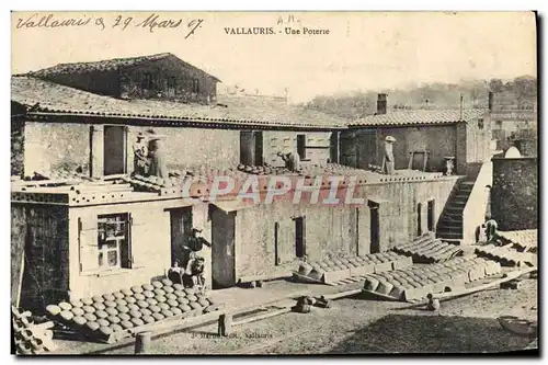 Cartes postales Poterie Ceramique Vallauris