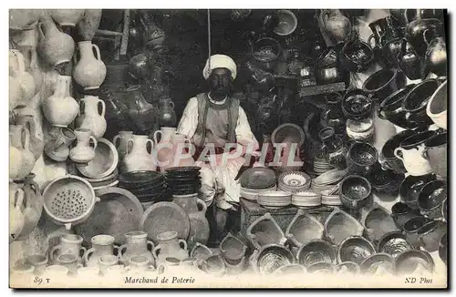 Ansichtskarte AK Poterie Ceramique Marchand de poterie