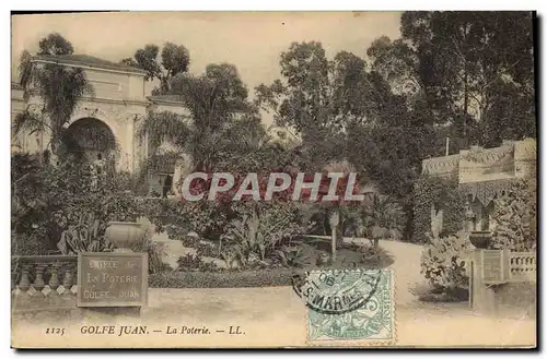 Cartes postales Poterie Ceramique Golfe Juan