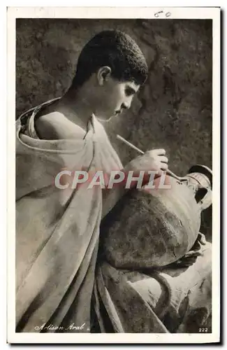 Cartes postales Poterie Ceramique Artisan arabe Tunisie