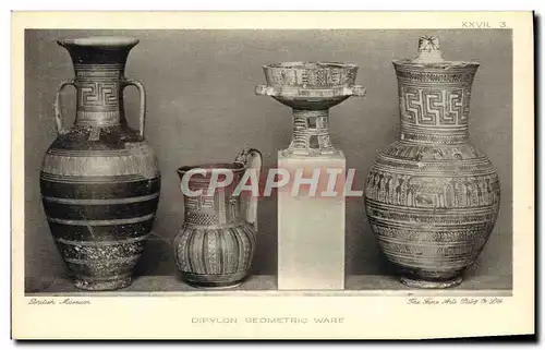 Cartes postales Poterie Ceramique British Museum
