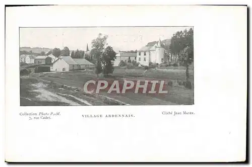 Cartes postales Photographie Jean Mayer Village ardennais