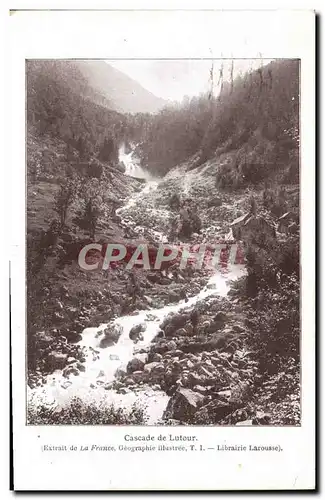 Cartes postales Photographie Cascade de Lutour