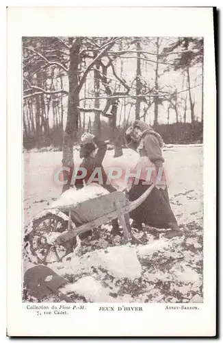 Cartes postales Photographie Abney-Barron Jeux d&#39hiver